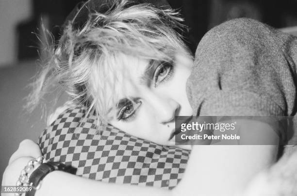 American singer Madonna in a loft on Canal Street, New York City, December 1982.
