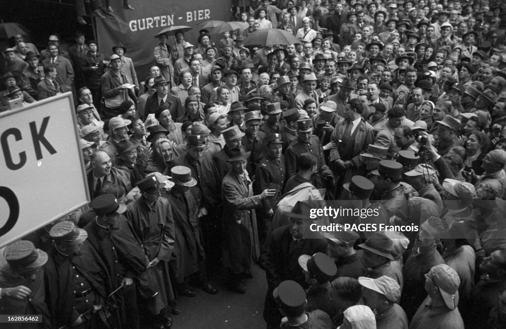 Soccer World Cup 1954 In Switzerland. Suisse, en 1954, à l'occasion