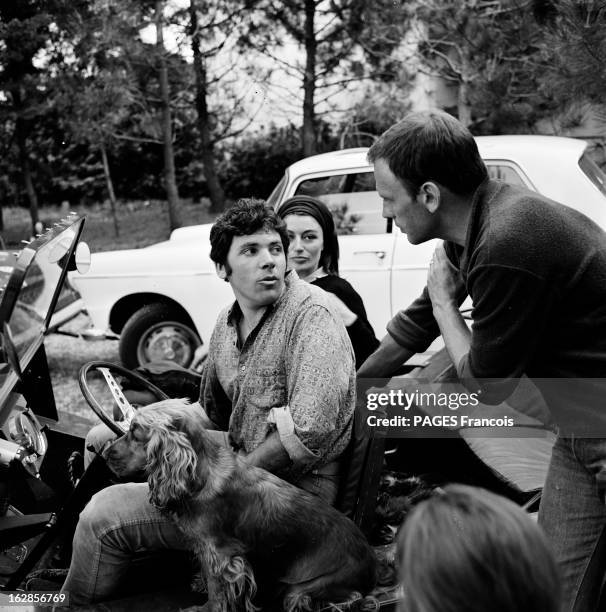 The 19Th Cannes Film Festival 1966: The Team Of The Film 'Un Homme Et Une Femme' By Claude Lelouch. Le 19ème Festival de Cannes se déroule du 5 au 20...