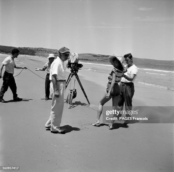 Punta Del Este International Movie Festival In Uruguay And French Stars In Brazil. En 1955, au festival international du cinéma de Punta del Este en...