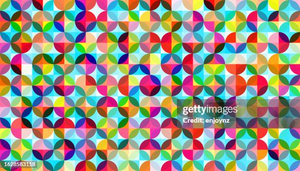 abstract multicolored pattern - multi colored background stock illustrations