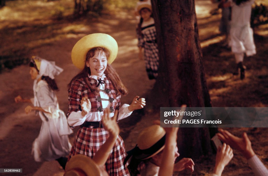 Shooting Of The Film "Gigi" By Vincente Minnelli