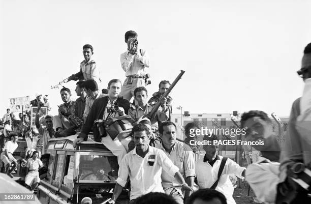 First Day Of Independence Of Aden, Yemeni Capital. Yémen, Aden, 4 novembre 1967, après 128 ans de protectorat britannique, le PAS et la FAS...
