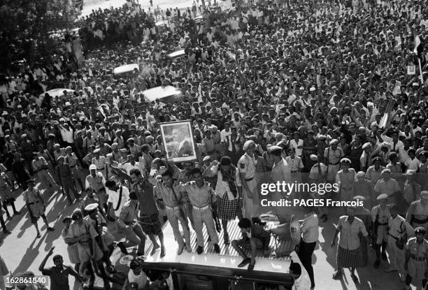 First Day Of Independence Of Aden, Yemeni Capital. Yémen, Aden, 4 novembre 1967, après 128 ans de protectorat britannique, le PAS et la FAS...