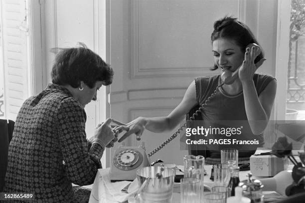 Wedding Of Paloma Picasso And Rafael Lopez Sanchez. France, Paris, 5 mai 1978, Paloma PICASSO est une créatrice de mode et une femme d'affaires...