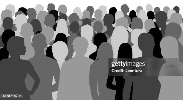 Simple Crowd Vector Image Crowd High-Res Vector Graphic - Getty Images