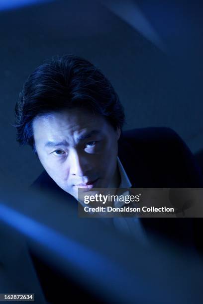 Director Park Chan-wook poses for a portrait session in February 2013 in Los Angeles, California.