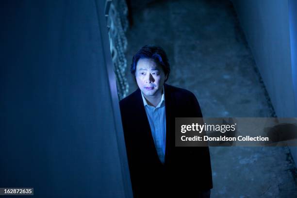 Director Park Chan-wook poses for a portrait session in February 2013 in Los Angeles, California.