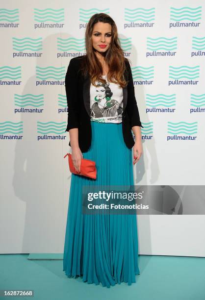 Marisa Jara attends the Blue Night by Pullmantur at Neptuno Palace on February 28, 2013 in Madrid, Spain.