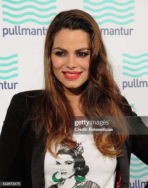 Marisa Jara attends the Blue Night by Pullmantur at Neptuno Palace on February 28, 2013 in Madrid, Spain.