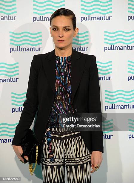 Laura Ponte attends the Blue Night by Pullmantur at Neptuno Palace on February 28, 2013 in Madrid, Spain.