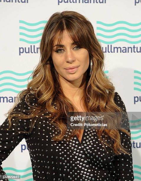 Elena Tablada attends the Blue Night by Pullmantur at Neptuno Palace on February 28, 2013 in Madrid, Spain.