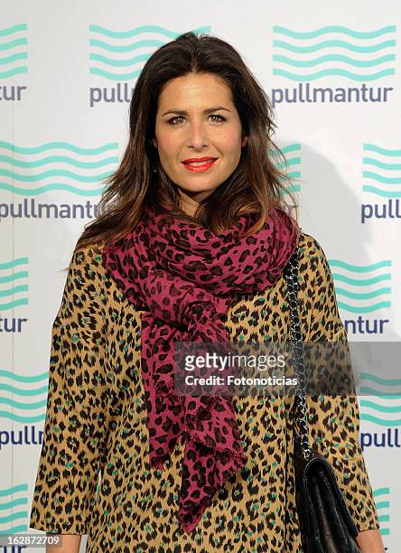 Nuria Roca attends the Blue Night by Pullmantur at Neptuno Palace on February 28, 2013 in Madrid, Spain.