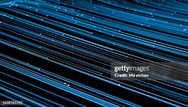 blue lines business technology background - analytics minimal stock pictures, royalty-free photos & images