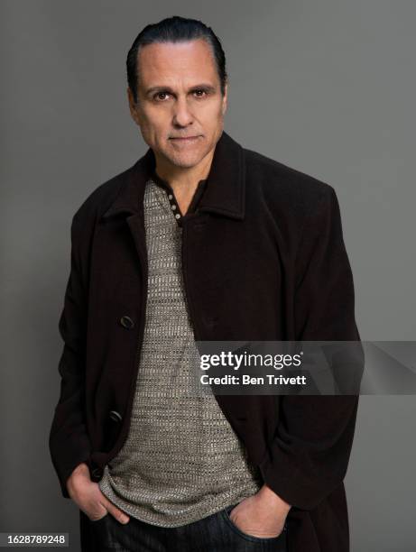 March 18: Actor Maurice Benard poses for People Magazine on March 18, 2019 in Los Angeles, CA.