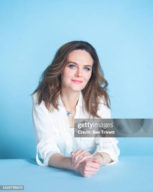 May 28: Actor Emily Deschanel poses for People Magazine on May 28, 2019 in Los Angeles, CA.