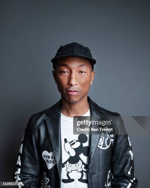 Pharrell Williams poses for People Magazine on March 18, 2019 in Los Angeles, CA.