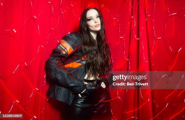 Zhavia Ward poses for the 2022 Jingle Ball x PEOPLE Portrait Studio on December 2, 2022 in Los Angeles, CA.