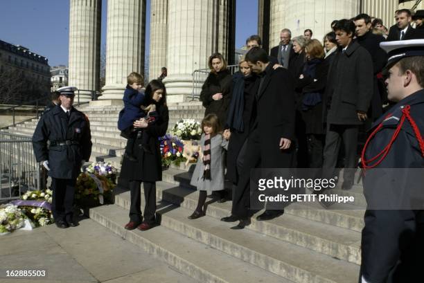 The Funeral Of Daniel Tuscan Du Plantier At Madeleine. Les obsèques de Daniel TOSCAN DU PLANTIER à l'église de la MADELEINE à PARIS : Mélita TOSCAN...