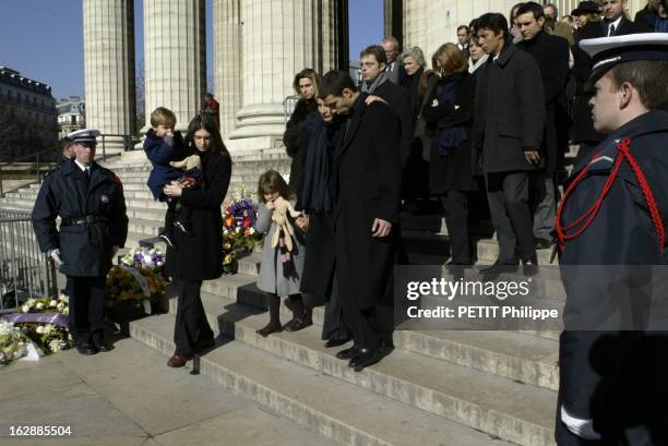 The Funeral Of Daniel Tuscan Du Plantier At Madeleine. Les obsèques de Daniel TOSCAN DU PLANTIER à l'église de la MADELEINE à PARIS : Mélita TOSCAN...