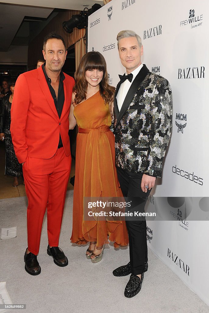 Harper's BAZAAR Celebrates The Launch Of Bravo TV's "The Dukes of Melrose" Starring Cameron Silver And Christos Garkinos