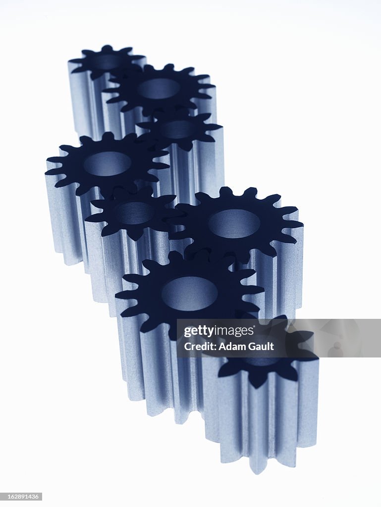 Interlinked cogs