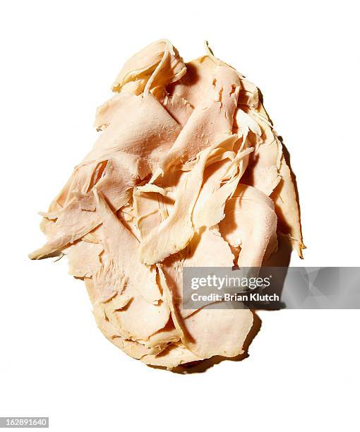 turkey cold cuts - turkey meat stock pictures, royalty-free photos & images