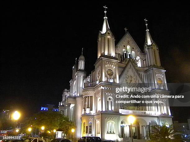 catedral de itajaí - câmera fotografías e imágenes de stock