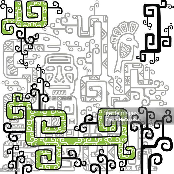 Mayan Pattern Line Mayan Patterns Photos and Premium High Res Pictures - Getty Images