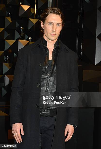 Ben Northover attends the opening of the Karl Lagerfeld concept store during Paris Fashion Week Fall/Winter 2013 at Karl Lagerfeld Concept Store...