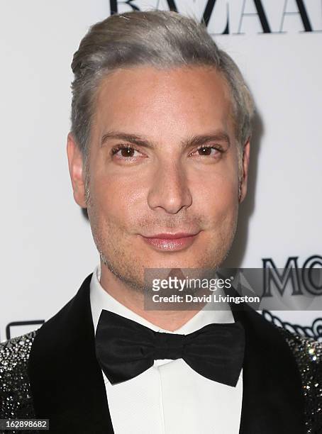 Decades co-owner Cameron Silver attends the Harper's BAZAAR celebration of Cameron Silver and Christos Garkinos of Decades new Bravo series "Dukes of...