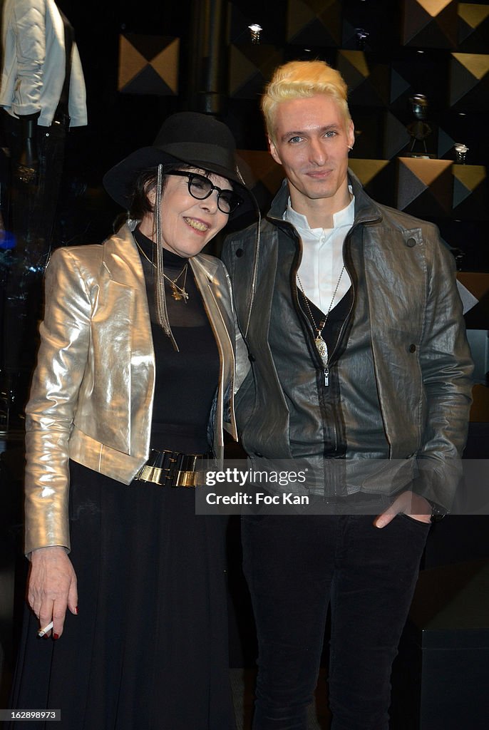 Karl Lagerfeld's Concept Store Opening - Arrivals- PFW F/W 2013