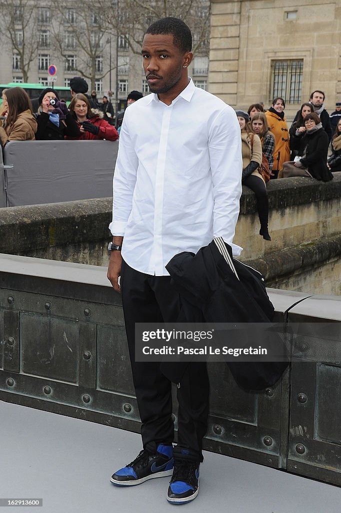 Christian Dior - Outside Arrivals - PFW F/W 2013