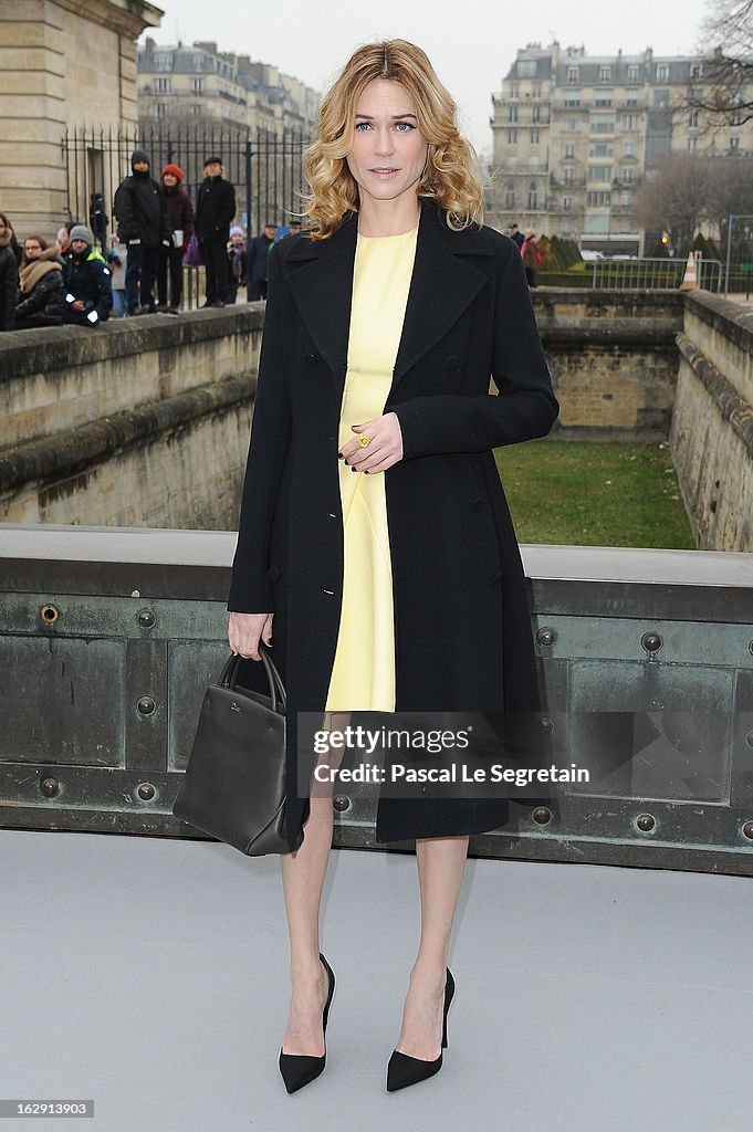 Christian Dior - Outside Arrivals - PFW F/W 2013