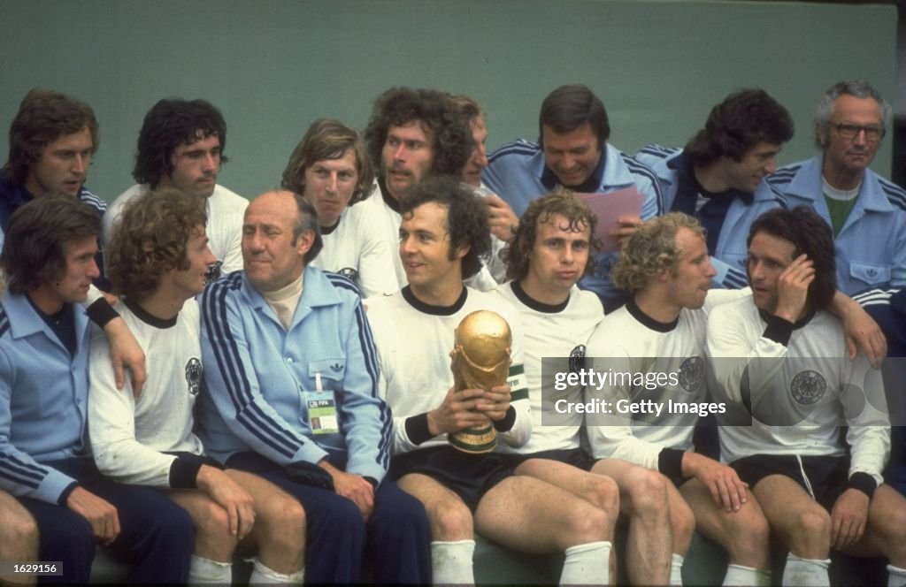 Franz Beckenbauer and the West German team