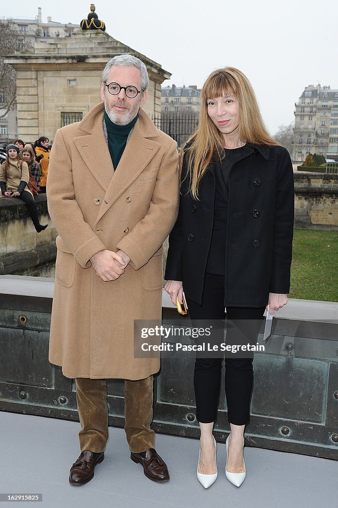 Christian Dior - Outside Arrivals - PFW F/W 2013