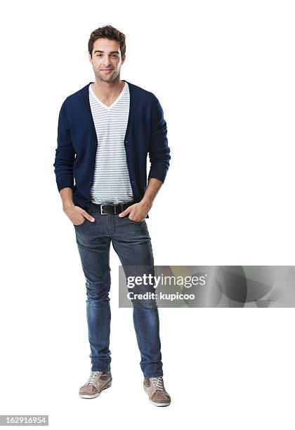 always on top of the new trends - hands in pockets stock pictures, royalty-free photos & images