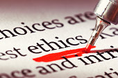 Ethics is underscored heavily in a document: morality has relevance!