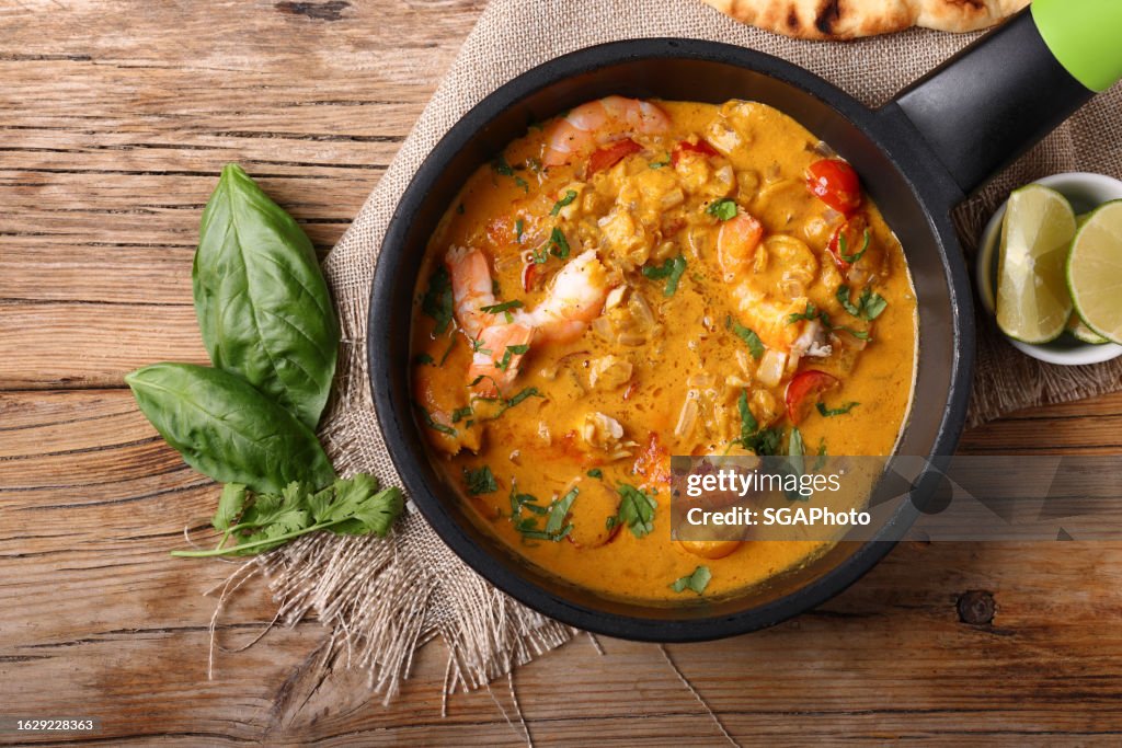 Prawn Curry with Basmati Rice