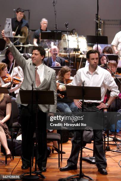 New York City Opera presents "Vox 2007: Showcasing American Composers" at the Skirball Center on Saturday afternoon, 2007. This image;From left,...