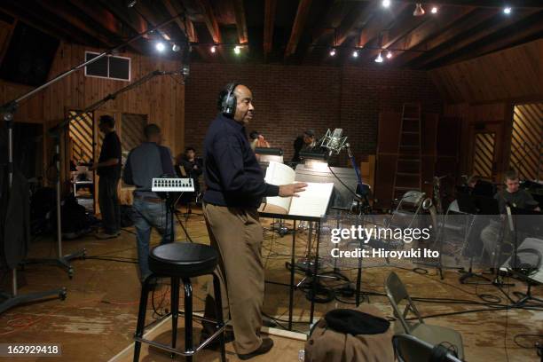 Benny Golson with Juilliard Jazz Orchestra in Legacy Studio in Sunday afternoon, May 20, 2007.