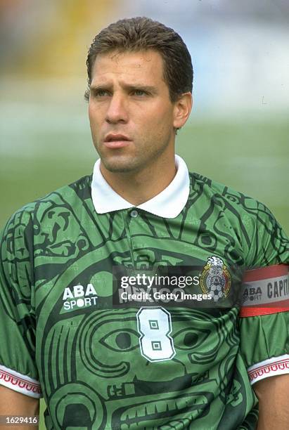 Portrait of Alberto Garcia Aspe of Mexico taken during the World Cup qualifier against Costa Rica in Costa Rica. The match ended 0-0. \ Mandatory...