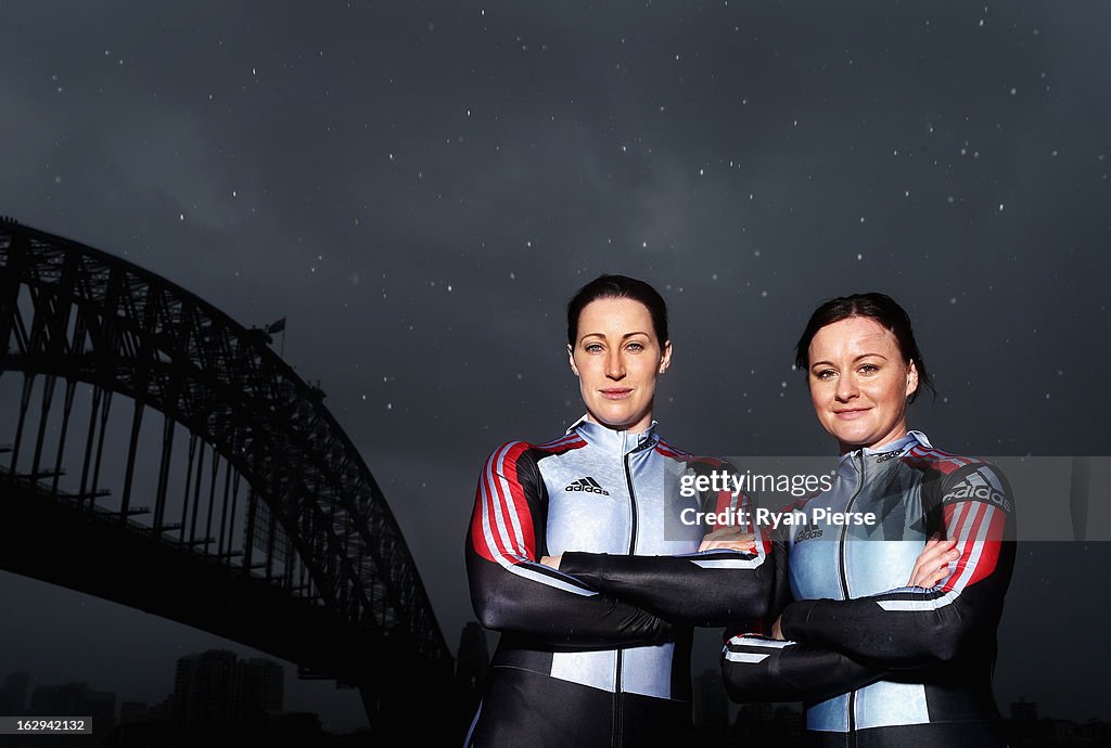 Australian Women's Bobsleigh Team Portrait Session