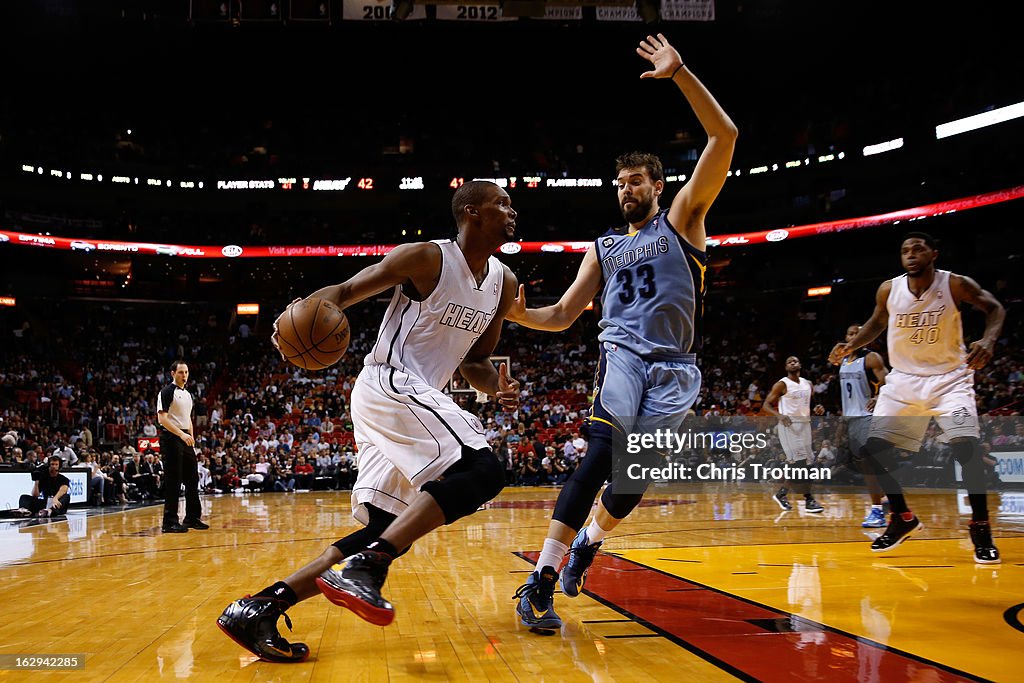 Memphis Grizzlies v Miami Heat