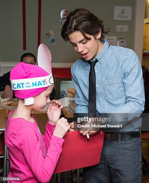 Actor/Youth Ambassador Jake T. Austin visits the Ronald McDonald House on March 1, 2013 in New York City.