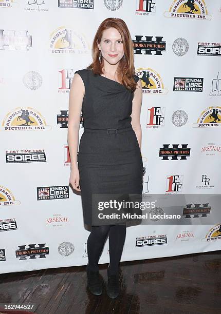 Actress Summer Crockett Moore attends the opening night party for the 2013 First Time Fest at The Players Club on March 1, 2013 in New York City.