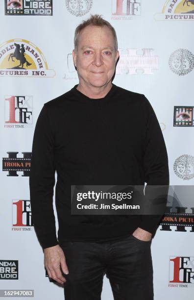 Fred Schneider attends the opening night party for the 2013 First Time Fest at The Players Club on March 1, 2013 in New York City.