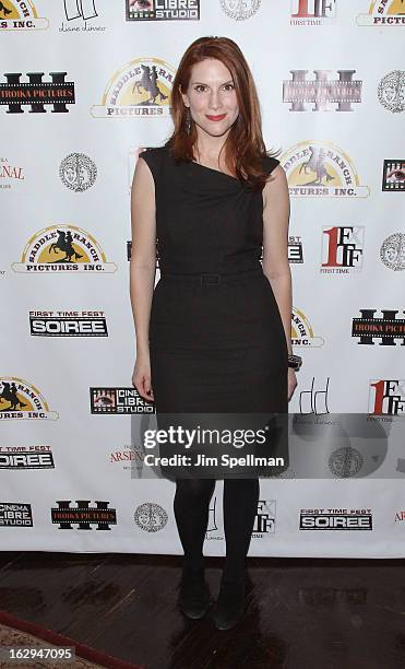 Producer Summer Crockett Moore attend the opening night party for the 2013 First Time Fest at The Players Club on March 1, 2013 in New York City.