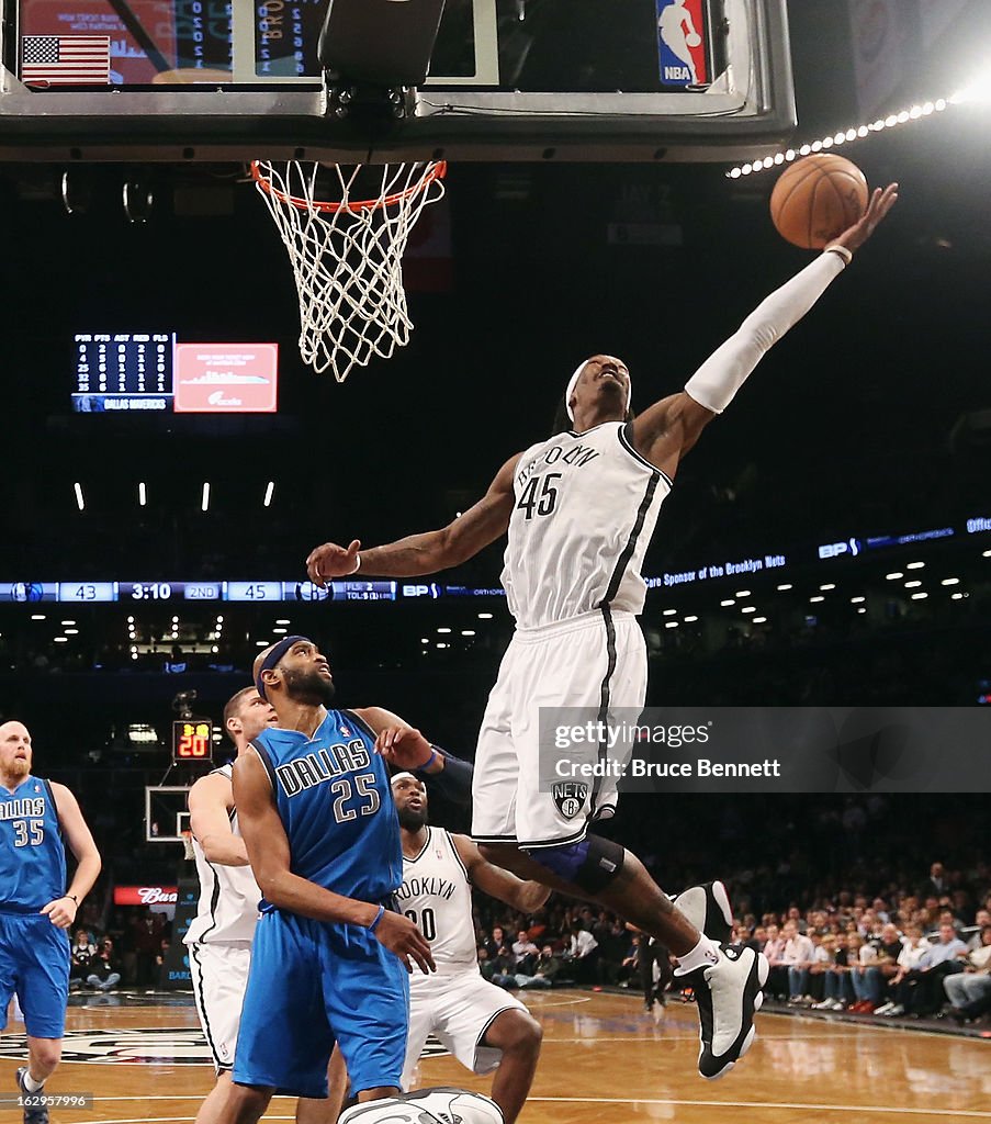 Dallas Mavericks v Brooklyn Nets