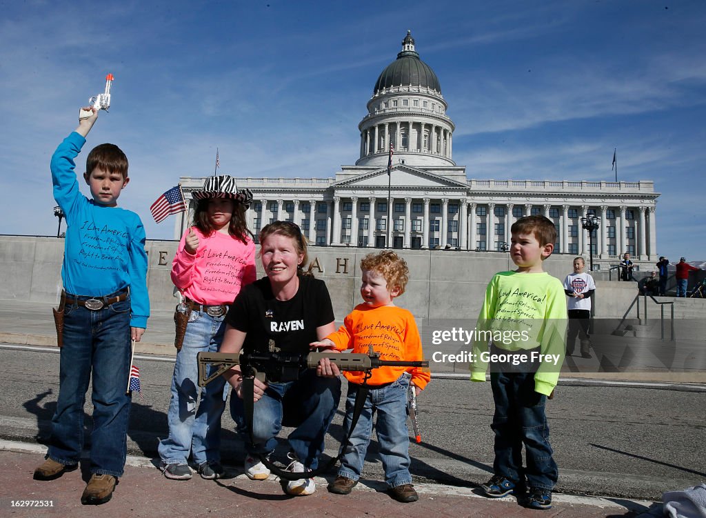 Major Gun Rights Rally Held In Salt Lake City